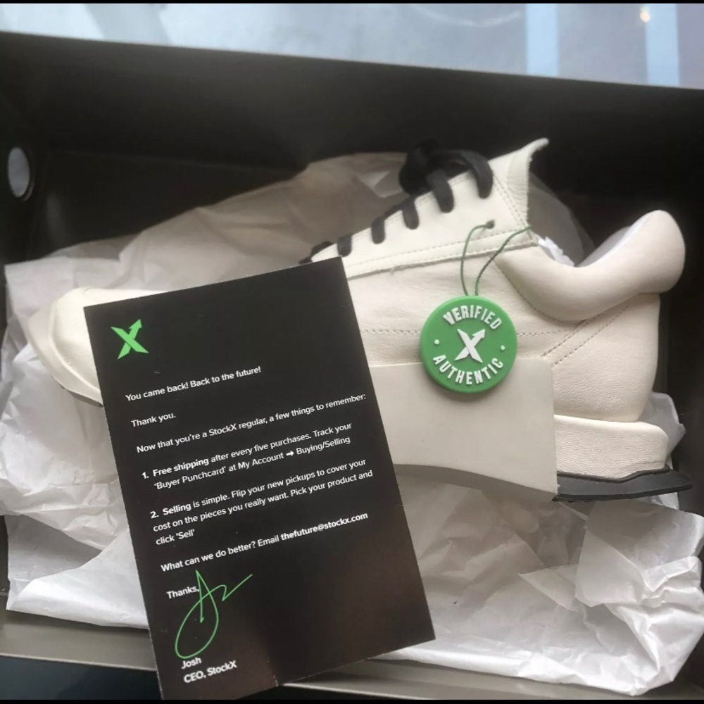 ADIDAS X RICK OWENS LEVEL RUNNER BOOST - Picture 2 of 4